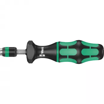 WERA 7441 Skrūvgrieža tipa dinamometriskā atslēga, melna/zaļa, 1/4 inch bitiem