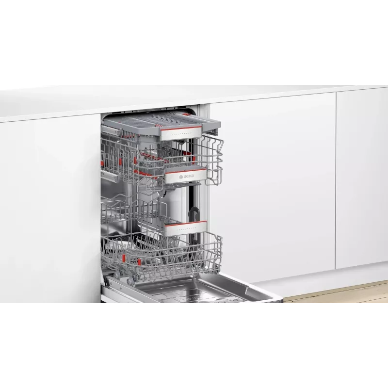 Bosch Serie 6 SPV6ZMX17E trauku mazgājamā mašīna, pilnībā iebūvējama, 10 komplekti