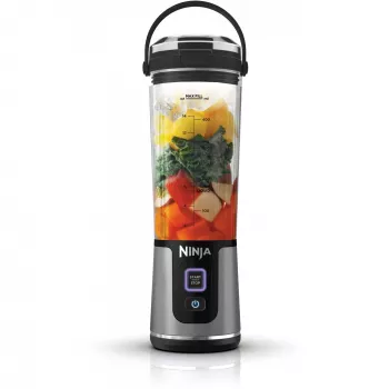 Sporta blenderis Ninja BC151EUBK — 0.53 L trauks, 14.4 W, akumulators, ledus drupināšana, melns