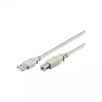 Diverse Cable USB 2.0 kabelis (dubultā ekranēts, Pelēks) (50953)