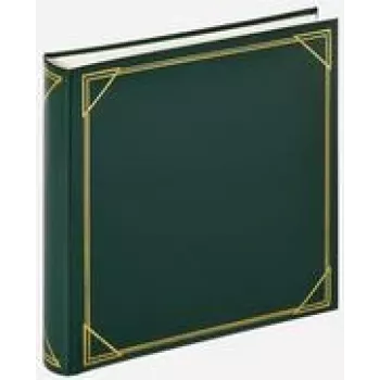 Fotoalbums Walther MX-200-A, ekoāda, zaļš, 300×300 mm, līdz 100 lapām