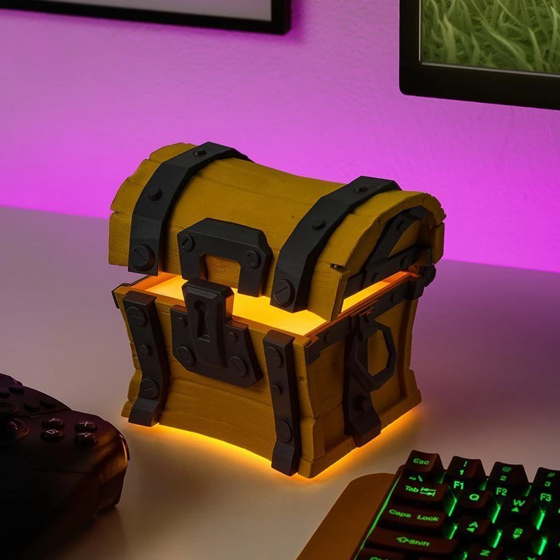 Paladone Fortnite Chest Light – tematisks LED naktslampiņš