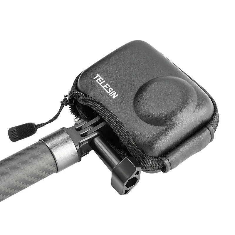 Telesin pārnēsāšanas soma DJI Action 3/4/5 Pro kamerai — kompakts dizains, izturīgs materiāls