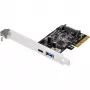 SilverStone ECU03 USB-C 3.1 un USB-C adapteris PCIe 2.0 x2 Low Profile (SST-ECU03)