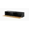 Cama TV stand VIGO 140 30/140/40 Melns/wotan oak