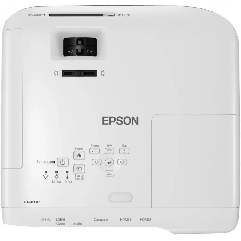 Epson EB-X49 3600 ANSI lūmenu 3LCD XGA (1024x768) projektors balts