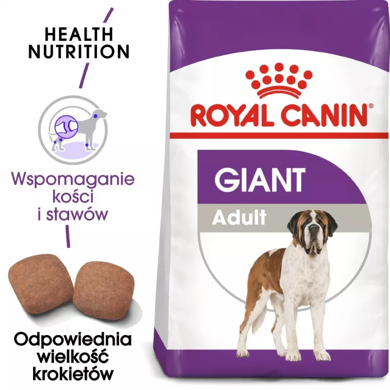 ROYAL CANIN Giant Adult - sausā barība suņiem - 15 kg