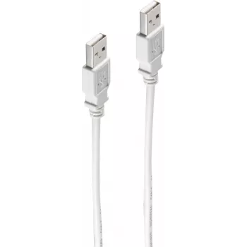 USB kabelis ShiverPeaks BS77002 1,8m USB 2.0 Pelēks