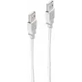 USB kabelis ShiverPeaks BS77002 1,8m USB 2.0 Pelēks