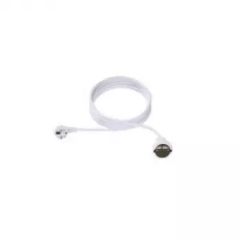 Barošanas kabelis Bachmann 3m Schuko H05VV-F 3G 1,50mm² Balts