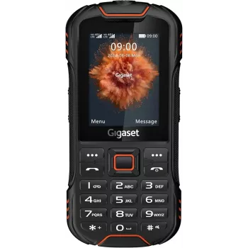 Gigaset GLX 8 Plus melns oranžs - 2500 mAh - 6,1 cm