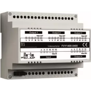 Videosignālu sadalītājs 4-kanālu VT04-SG FVY1400-0400 (FVY1400-0400)