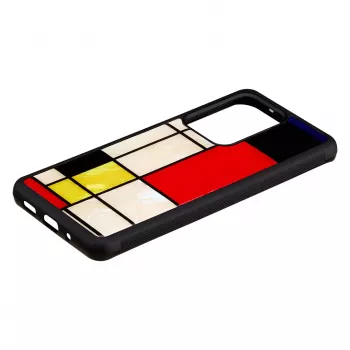 Aizsargmaciņš iKins Samsung Galaxy S20 Ultra — Mondrian Black