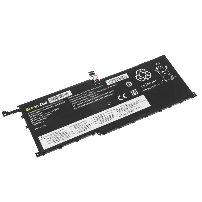 Akumulators Green Cell LE130 Lenovo ThinkPad X1 Carbon 4th Gen