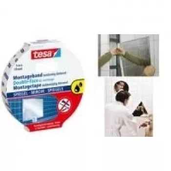 Divpusējā līmlente Tesa 55734 Extra Strong, 38 mm x 5,0 m, augstas adhēzijas montāžas lente