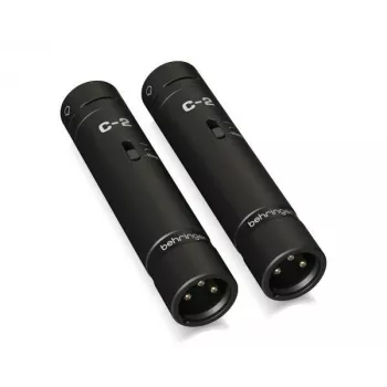 Behringer C-2 DARK EDITION – saskaņots kondensatora mikrofonu pāris