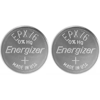 Energizer EPX76 sudraba oksīda pogas baterija SR44 200 mAh 1,55 V 2 gab.