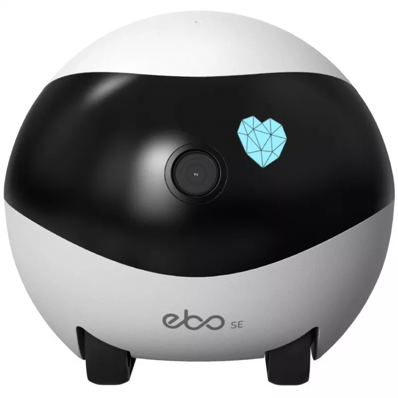 Enabot EBO SE robotizēta IP kamera, kompakta, 16GB ārējā atmiņa, atbalsta līdz 256GB