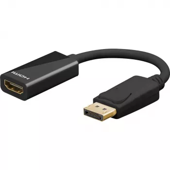 Goobay DisplayPort uz HDMI adaptera kabelis 8K/60Hz - Kontaktdakša>Ligzda (75270)