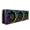 Dzesēšanas ventilators MODECOM VOLCANO LOOP 120 ARGB, 120 mm, PWM, 400–1400 RPM, Melns