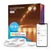 LED lentes sloksne Meross MSL320CPHK 5 m RGBWW Wi‑Fi, adresējama RGB + silta balta