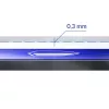3MK FlexibleGlass hibrīda aizsargstikls Samsung Galaxy S23 (S911) ekrānam, 6,1 collas, 7H