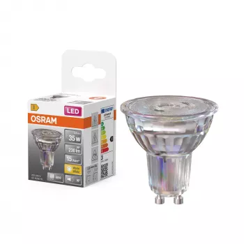 Osram Parathom Reflector GU10 2.4 W Silts Balts