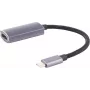 USB grafikas adapteris shiverpeaks BS14-05051 USB Type-C vīrišķais melns pelēks