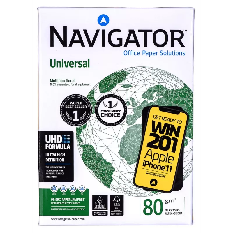 Navigator Universal biroja papīrs A4 500 loksnes