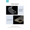 Mīkstais vāciņš Devia iPhone 12 Pro Max — triecienizturīgs spīdīgs sudrabs