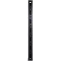 APC AR8615 Vertikālais kabeļu pārvaldnieks, 84“H x 6”W, vienpusējs ar durvīm, melns