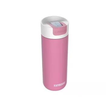 Termokrūze Kambukka 500 ml nerūsējošais tērauds BE0111-02028, vakuumizolēta, necaurplūstoša, Snapclean vāks, rozā