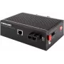 Intellinet Industriālais Fast Ethernet Media Converter, 100Base-TX uz 100Base-FX (SC) Vienmoda, 20 km, IP40 Metāla Korpusā, DIN-sliežu Montāža