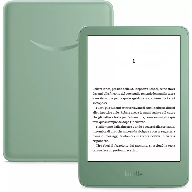 Amazon New Kindle (16 GB) Ar Reklāmām – Matcha