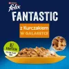 Purina Felix Fantastic mitrā barība kaķiem ar vistu želejā, 85 g