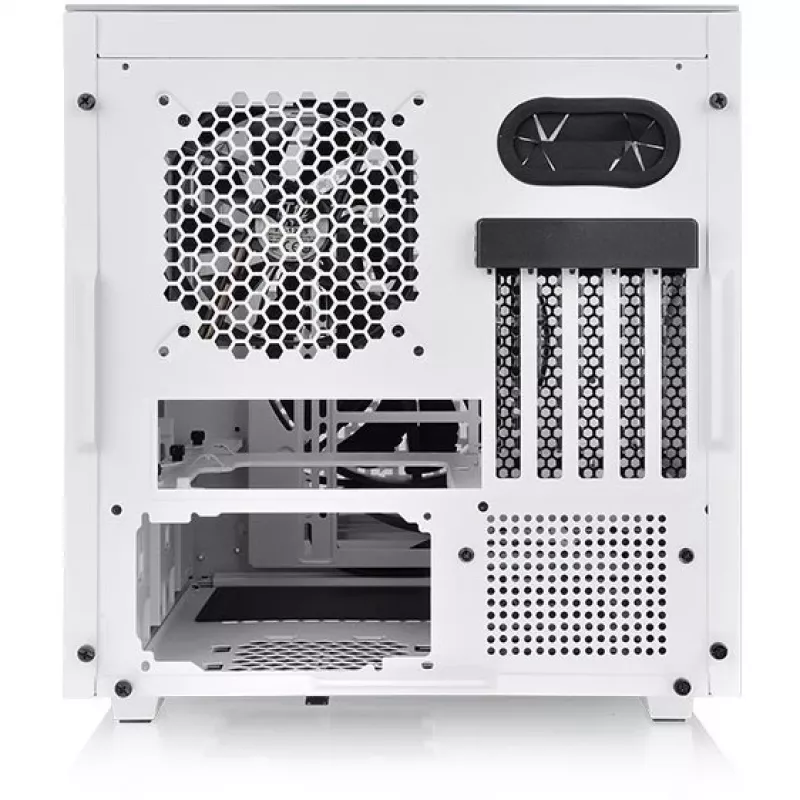 PC korpuss Thermaltake Divider 200 TG Air Snow Micro Tower Balts
