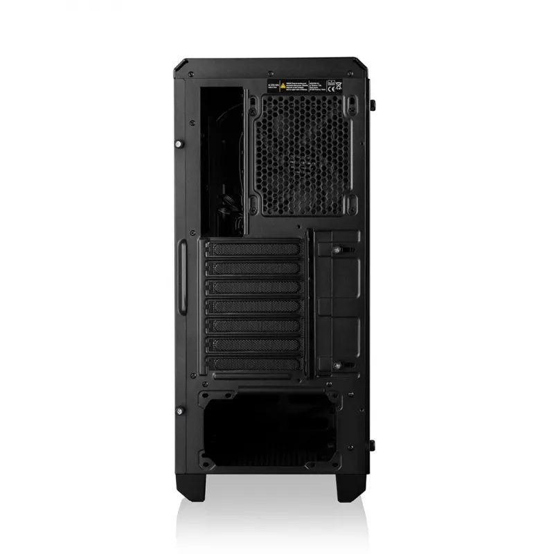 Datora korpuss MODECOM Oberon Pro Midi Tower, rūdīts stikls, microATX/ATX, 7 sloti, 395 mm GPU, 2x3.5 collu + 3x2.5 collu vietas, USB 3.2 Gen1