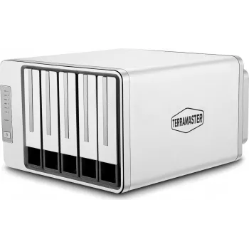 5 nodalījumu bezdisku ārējais RAID korpuss TERRAMASTER D5-310 USB 3.1
