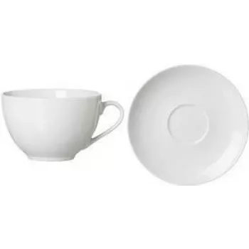 Porcelāna kapučīno apakštase ritzenhoff & breker Snap BIANCO — trauku mazgājamā mašīnā droša