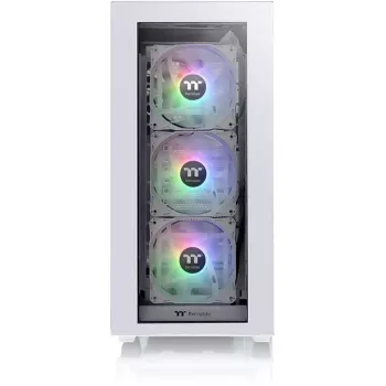 PC korpuss Thermaltake Divider 300 TG Snow ARGB Midi Tower Balts