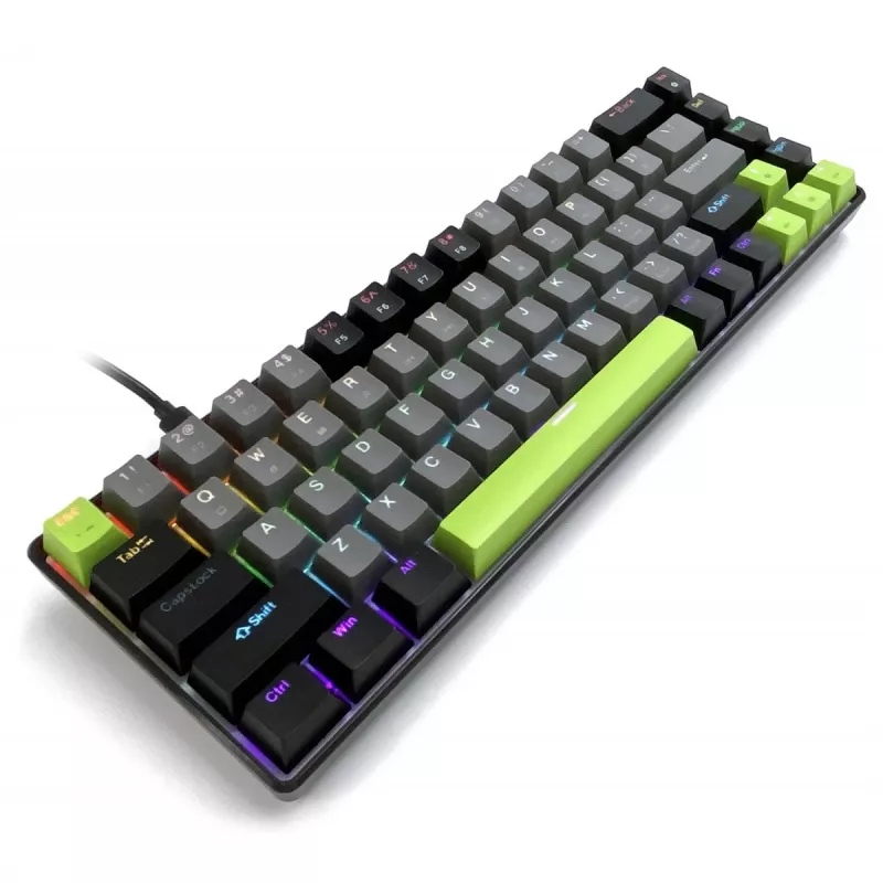 Media-Tech MT1260 Red Core MX60 mehāniskā spēļu tastatūra, 60 %