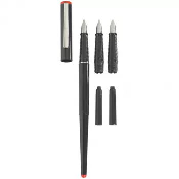 Pildspalvu komplekts Herlitz 8623001 Melns 5 gab.