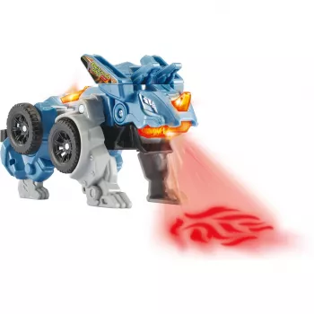 Switch & Go Dinos - Fire-Mini-Triceratops, Rotaļu Figūra