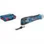 Bosch GOP 12V-28 bezvadu multi-instruments (zils, melns, sarkans)