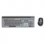 Bezvadu daudzietaiču tastatūras un peles komplekts HAMA WKM-750 — melns