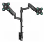 ONKRON G140-B galda stiprinājums monitoriem 13-32 collas, melns