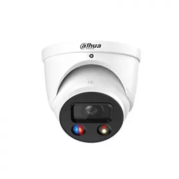 IP drošības kamera DAHUA IPC-HDW3549H-AS-PV-0280B-S5 — torņveida, āra, pie griestiem, 5 MP (2960×1688), vadu, PoE, balta
