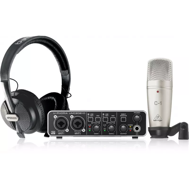 Behringer U-PHORIA STUDIO PRO - komplekts mājas ierakstiem