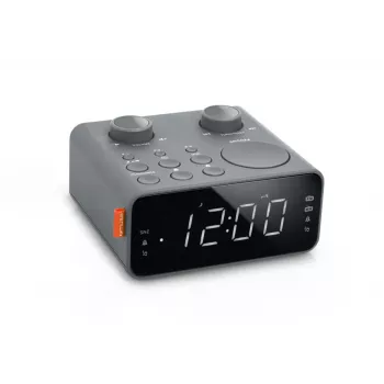 Muse M-17 LG Divu signālu modinātājpulkstenis ar radio, AUX ieeju