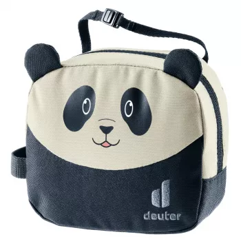 Somatas soma bērniem DEUTER Wash Bag Kids — PES, 160×60×120 mm, Melns/Balts